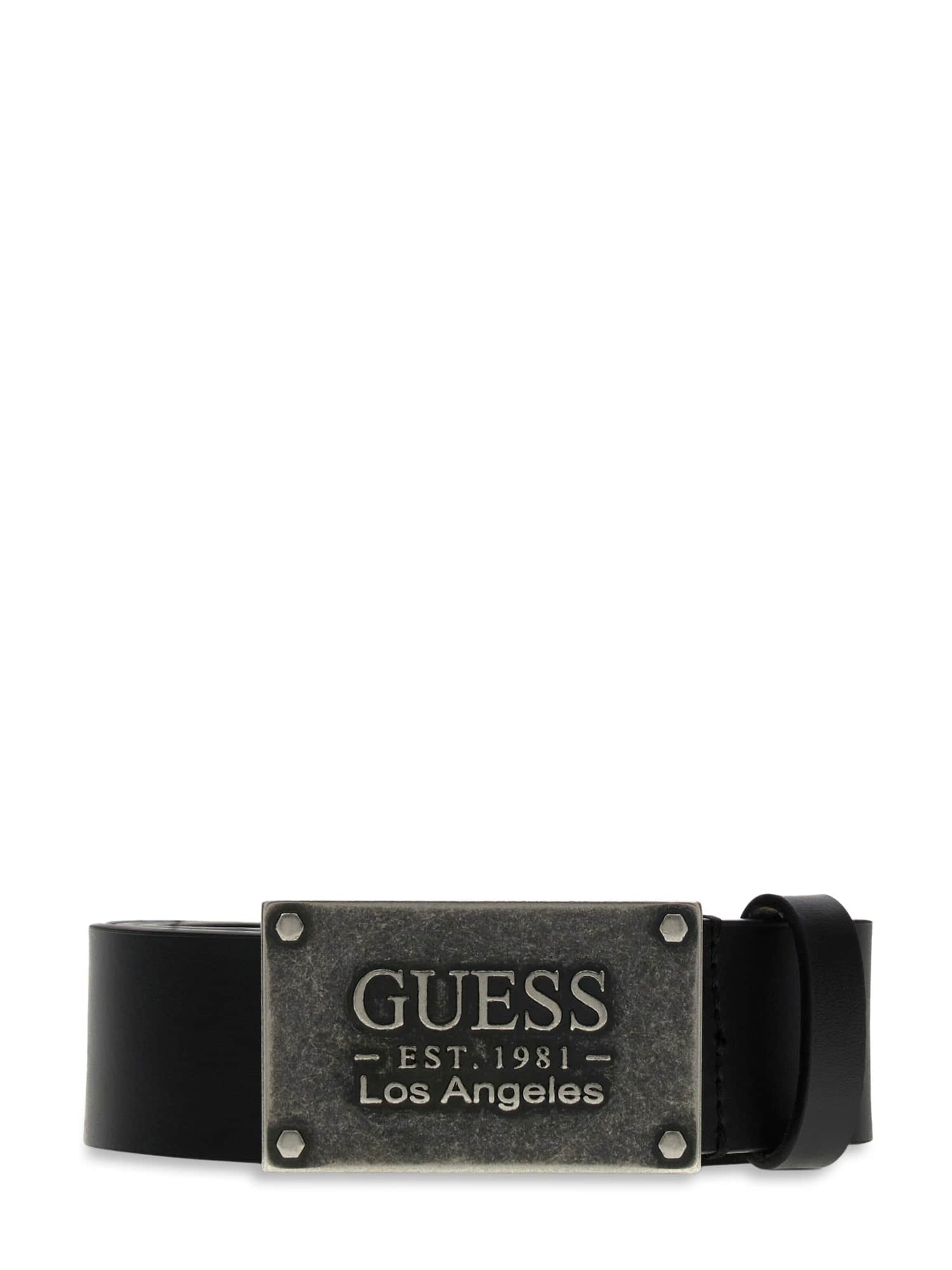 GUESS Gürtel in Schwarz: Vorderseite