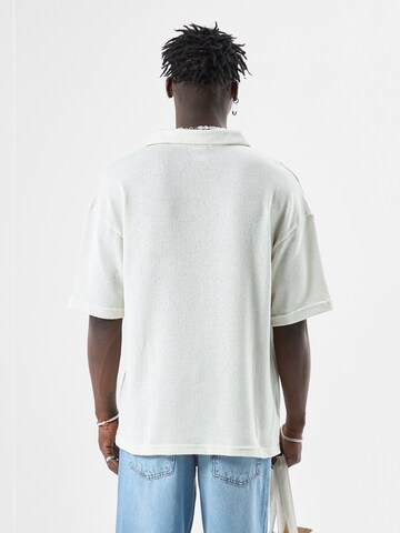 T-Shirt 'Broom' VAMOS CLO en blanc