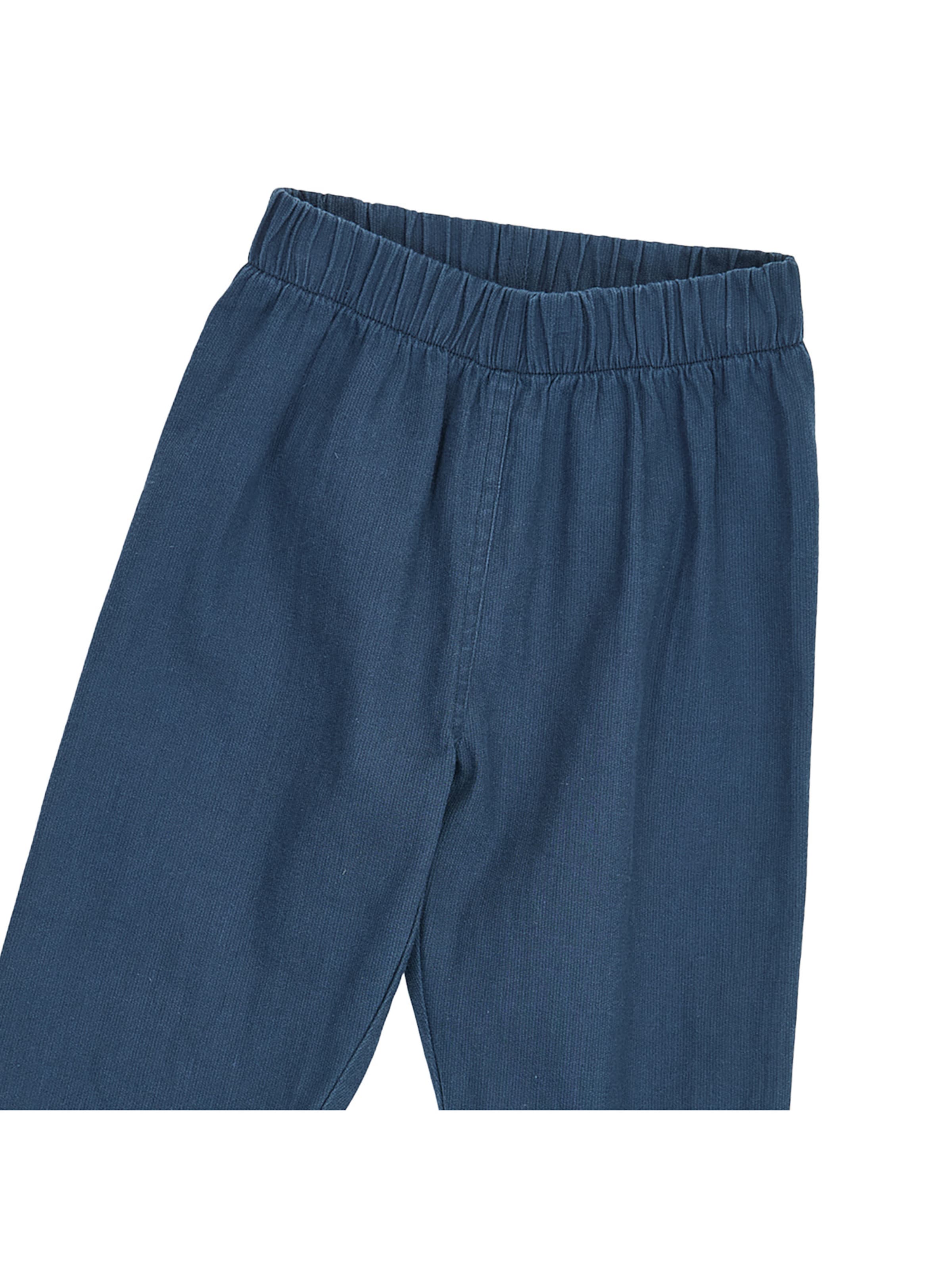 Loosefit Pantalon Müsli by GREEN COTTON en bleu