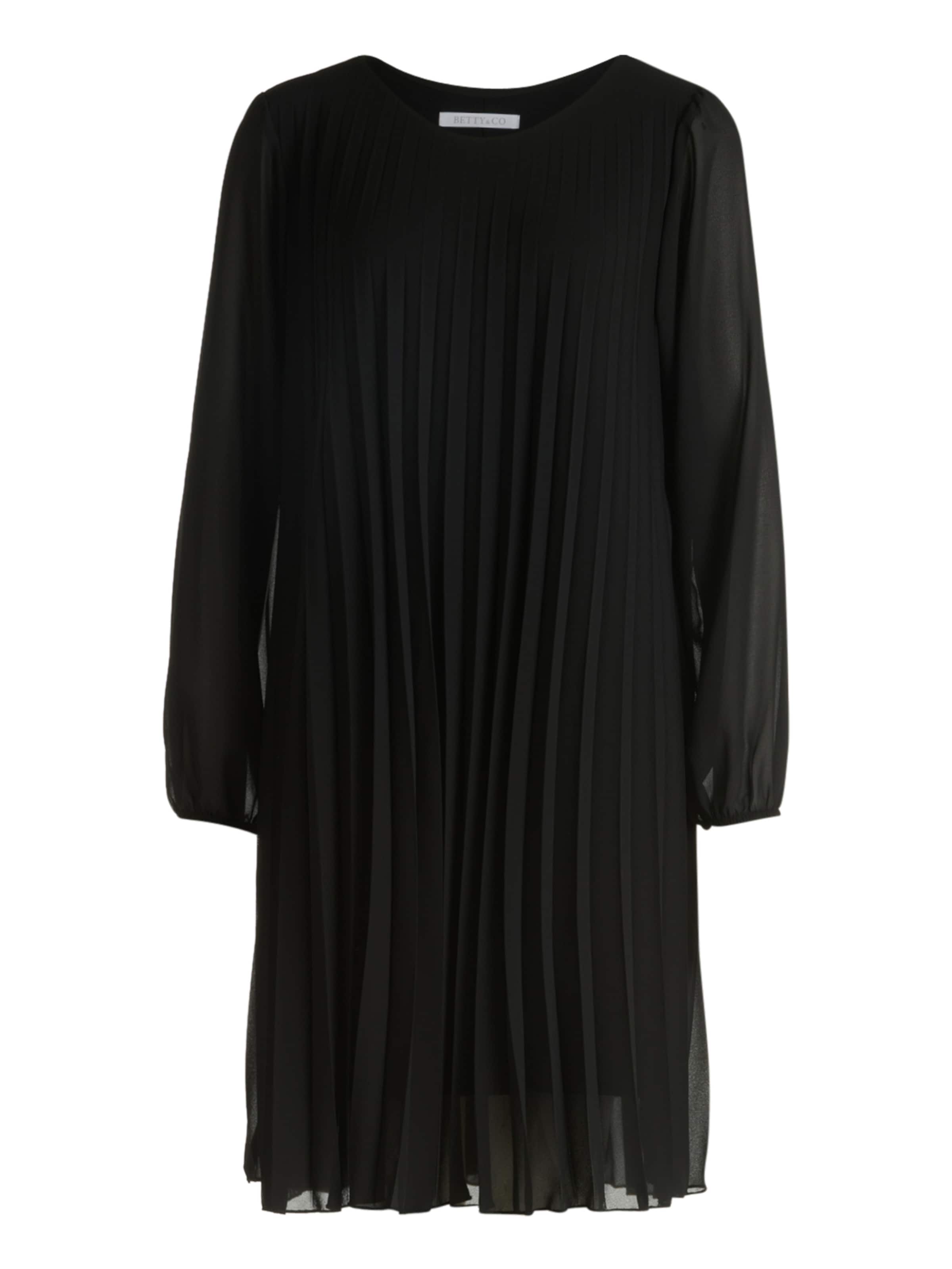 Robe de cocktail Betty & Co en noir : devant
