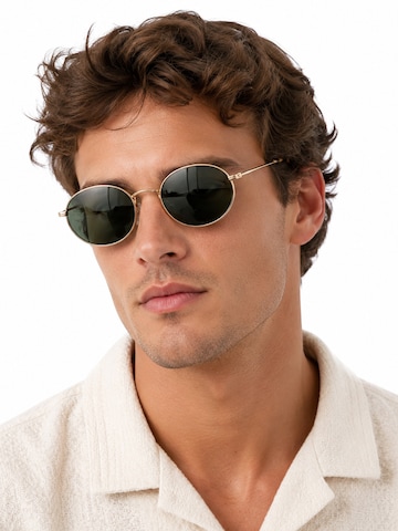 VEYREY Sunglasses 'Lennon' in Gold