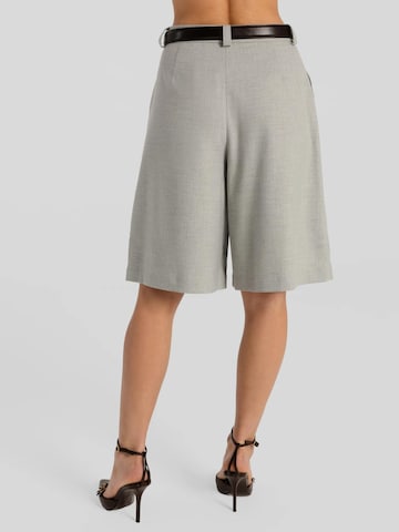 Regular Pantalon 'Omaro' mandragora en gris