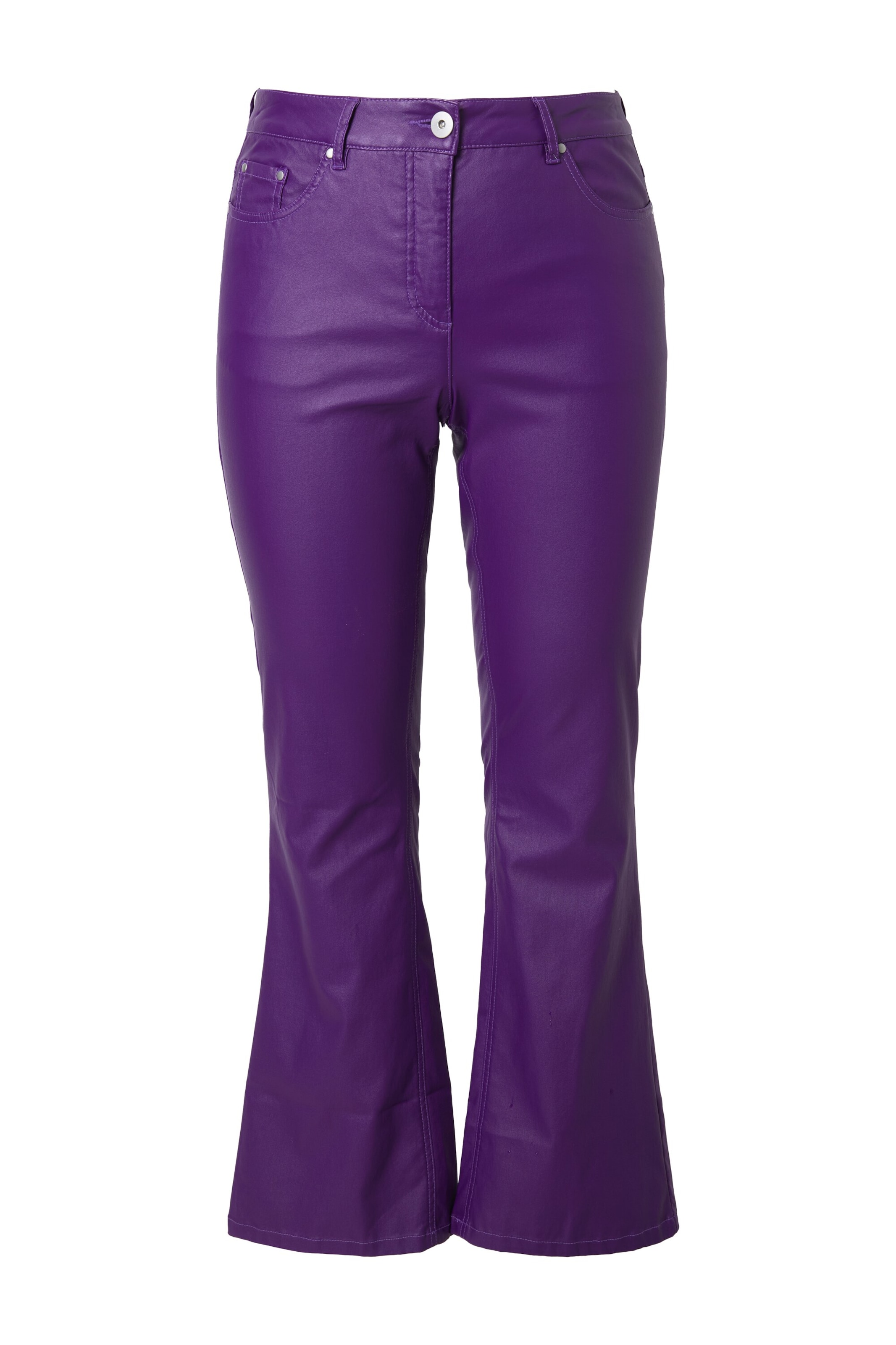 Angel of Style Flared Jeans in Lila: Vorderseite