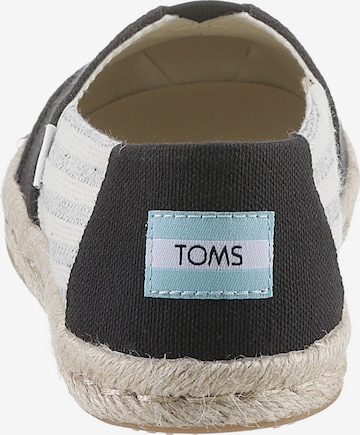 TOMS Espadrile | črna barva