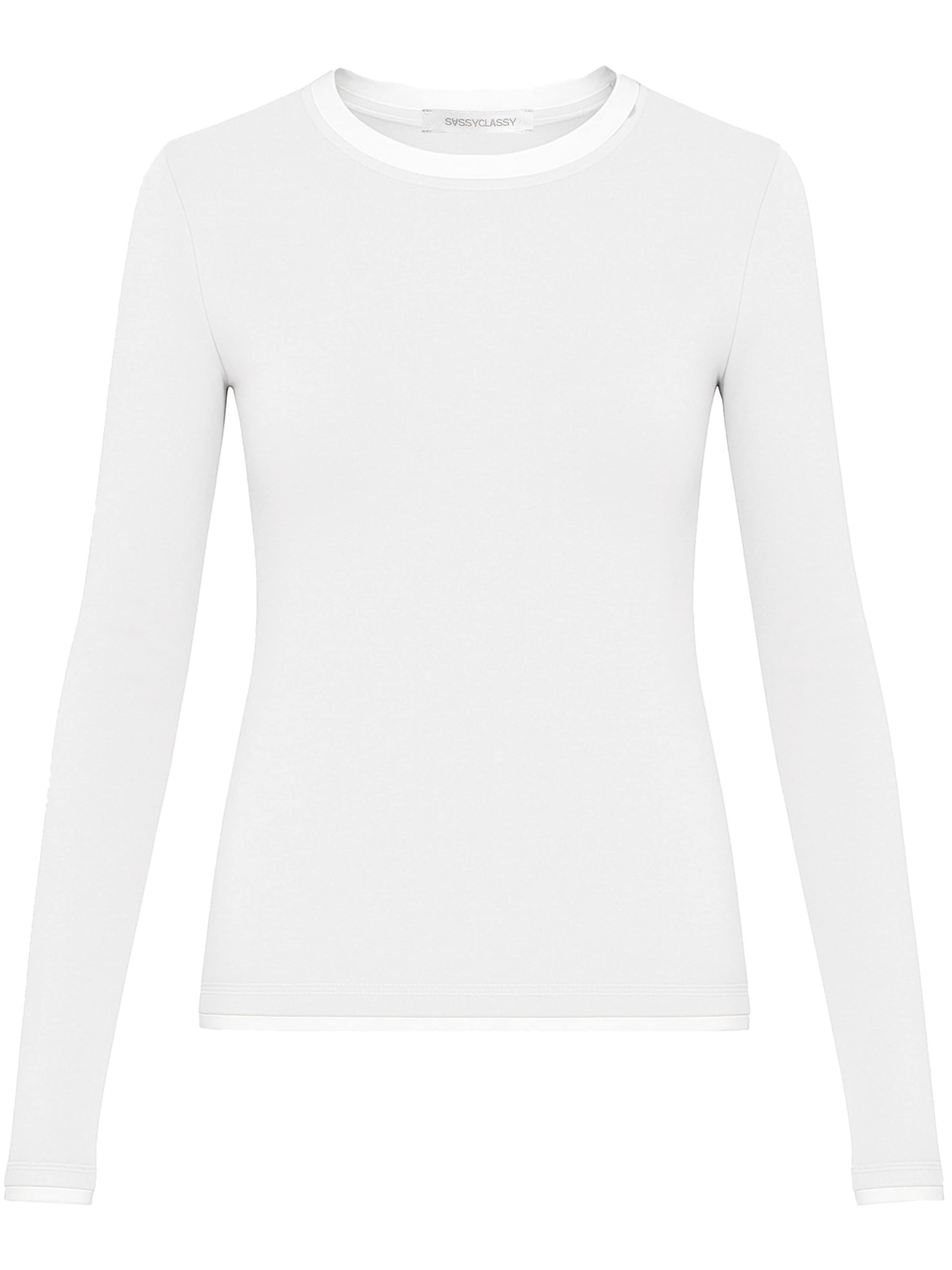 SASSYCLASSY Shirt in taupe, Produktansicht