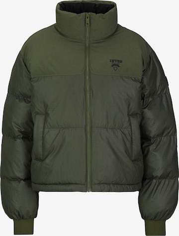 Giacca invernale 'Concetta' di 19V69 ITALIA in verde: frontale
