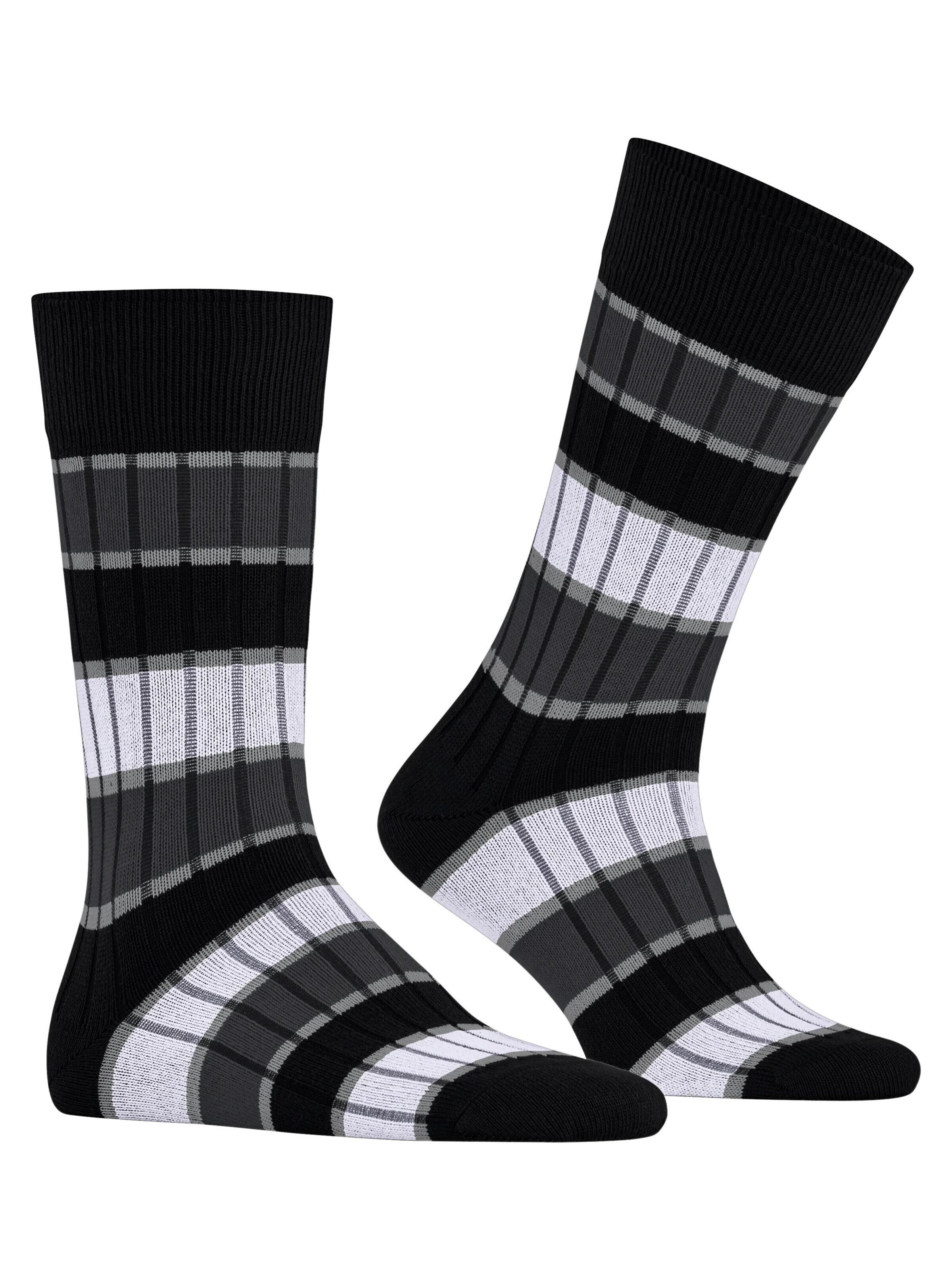 BURLINGTON Socken 'Beaming'‌‌ in Schwarz
