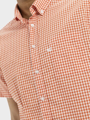 CAMEL ACTIVE Regular fit Button Up Shirt in Orange