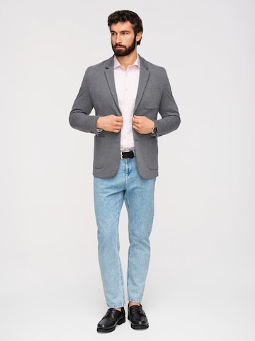 Ombre Regular Fit Sakko‌‌‌‌ in Grau
