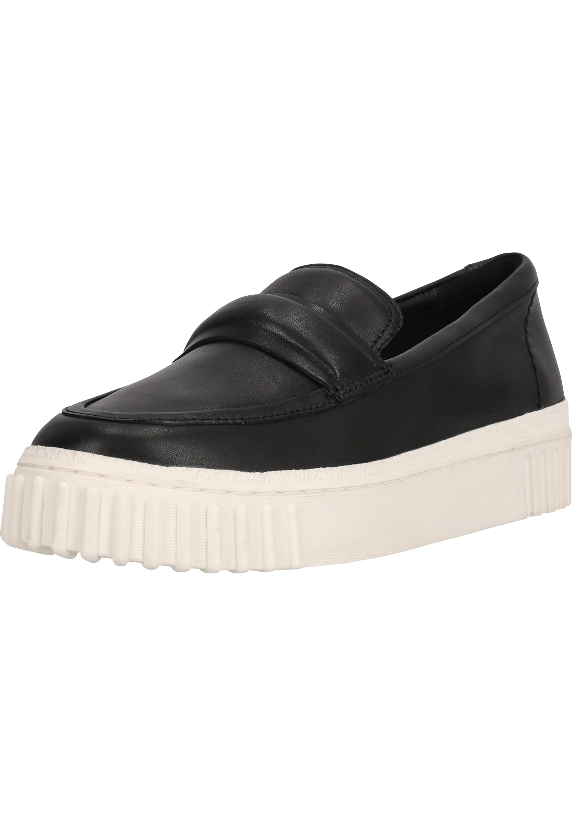 CLARKS Slip-ons 'Mayhill Cove' in Black: front