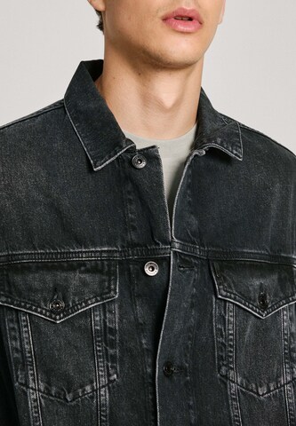 Pepe Jeans Übergangsjacke ' RELAXED JACKET ' in Schwarz