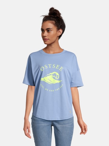 T-shirt 'Fipsie Ostsee' salzhaut en bleu : devant