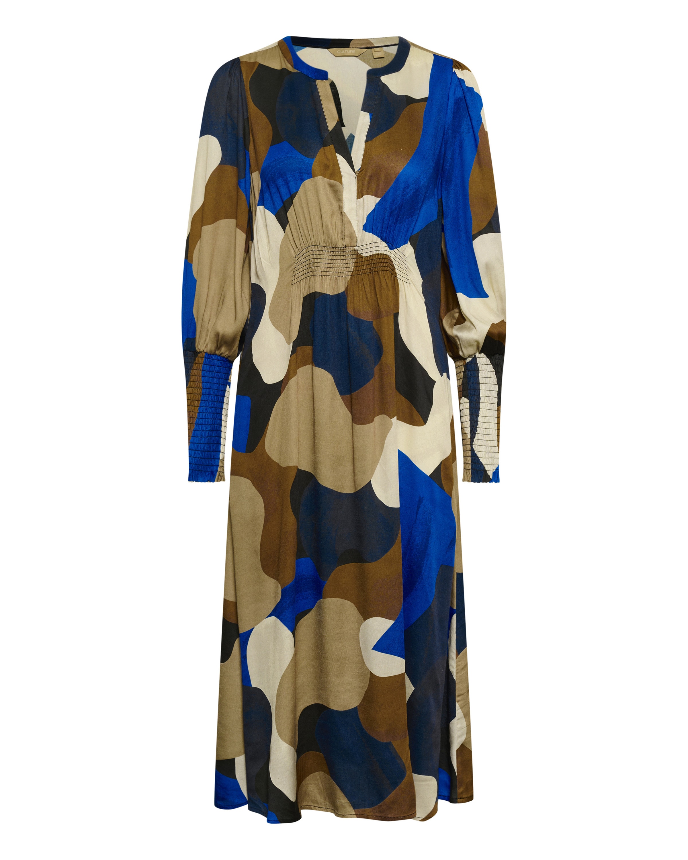 CULTURE Kjole 'Dana' i blandingsfarvet: forside