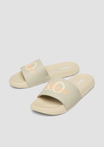 Saboți de la s.Oliver pe verde