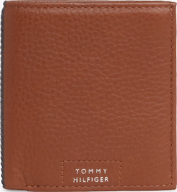 TOMMY HILFIGER Wallet in Brown: front