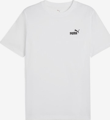 PUMA Shirt 'Puma Ess Small No. 1 Logo Tee' in White: front
