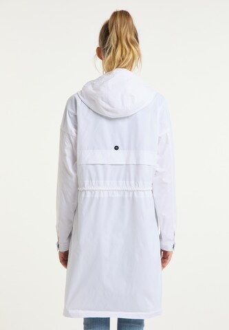 Parka mi-saison DreiMaster Maritim en blanc