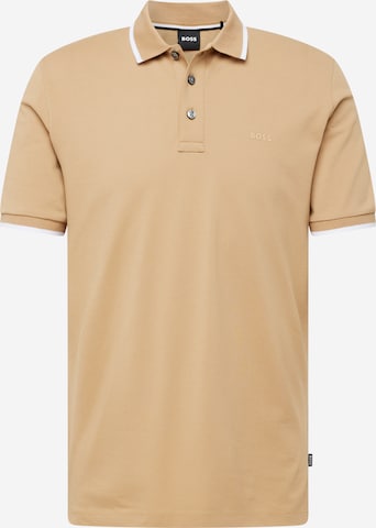 BOSS Black - Camiseta 'Parlay' en beige: frente