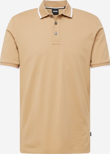 BOSS Black Poloshirt 'Parlay' in beige, Produktansicht