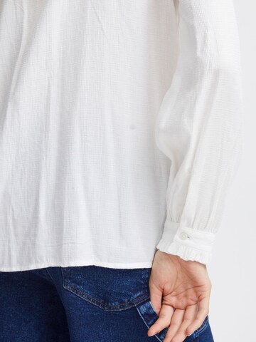 ICHI Bluse ' Gemano ' in Weiß