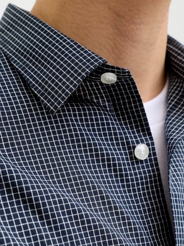 JJ Rebel Regular fit Πουκάμισο 'JREBGAVIN' σε μπλε