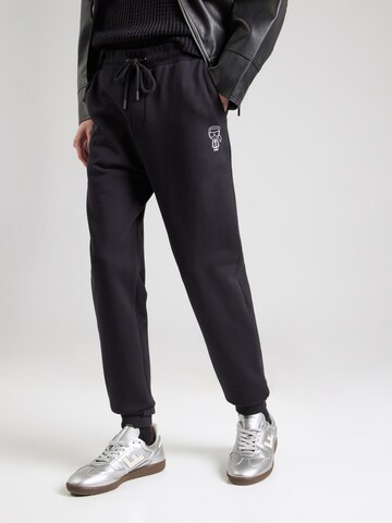 Karl Lagerfeld Tapered Hose in Blau: Vorderseite