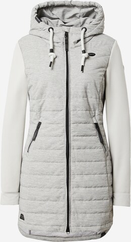 Ragwear Between-Season Jacket 'Lucinda' in Grey: front