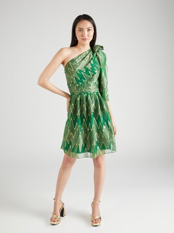 Rochie de cocktail de la SWING pe verde: față