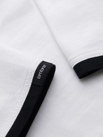 T-Shirt Ombre en blanc