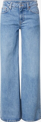 WEEKDAY Široke hlačnice Kavbojke 'Ray' | modra barva: sprednja stran