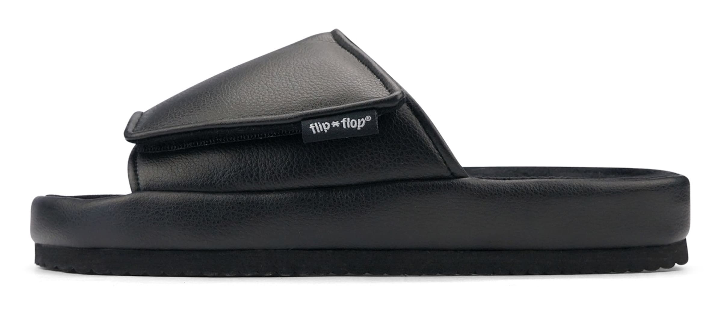 FLIP*FLOP Mules in Black: front
