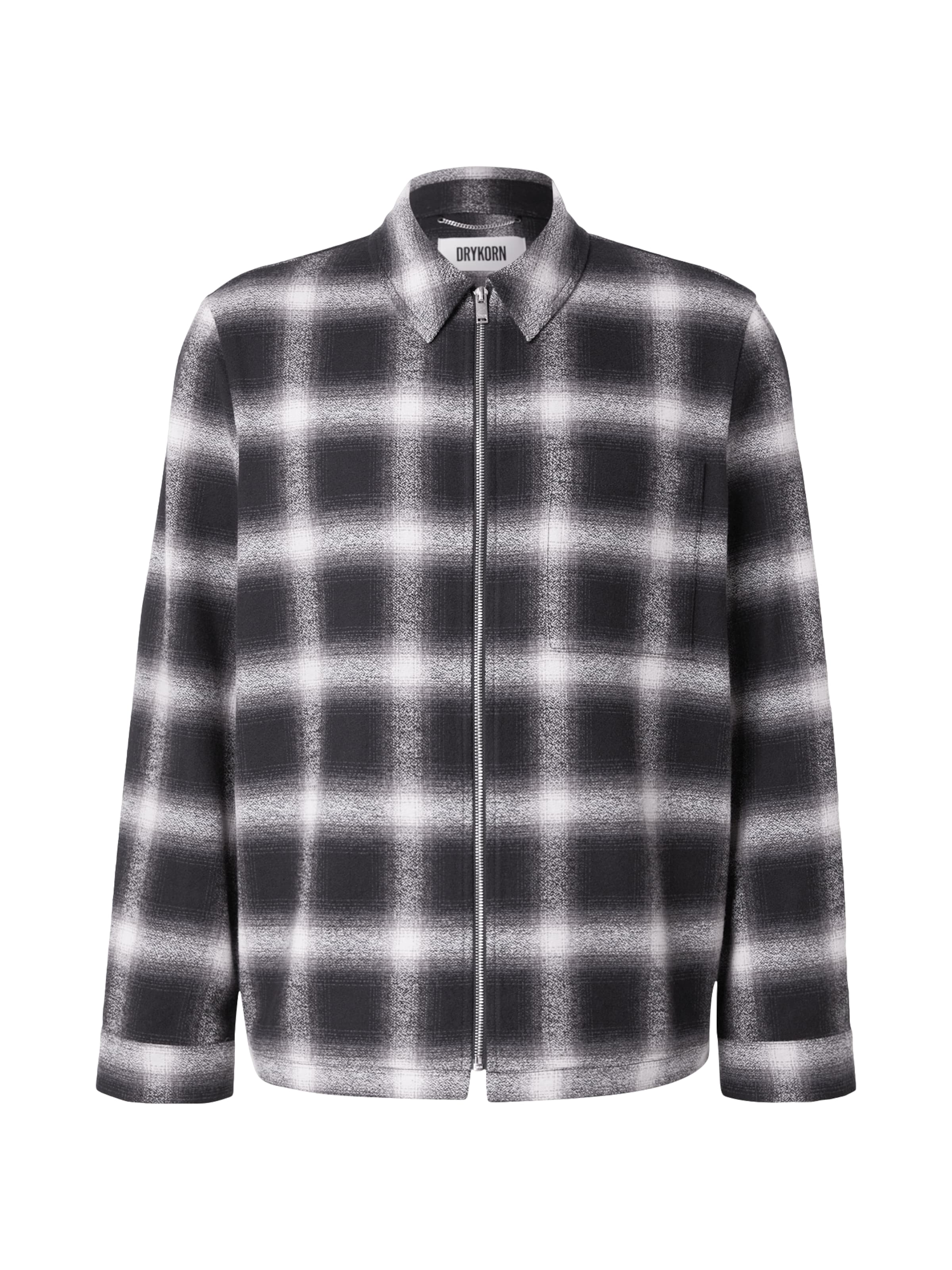 DRYKORN Φθινοπωρινό και ανοιξιάτικο μπουφάν 'NIKANO' σε μαύρο: μπροστά