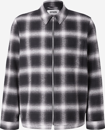 juoda DRYKORN Demisezoninė striukė 'NIKANO': priekis