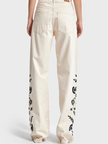 IT'S BASIC Loose fit Jeans 'Loose High Rise Jeans' in Beige