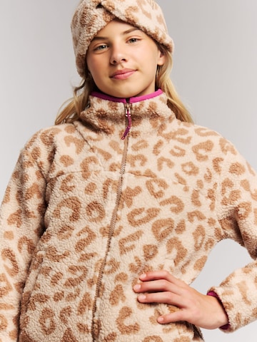 PROTEST Fleece jas 'PRTBlond JR' in Bruin
