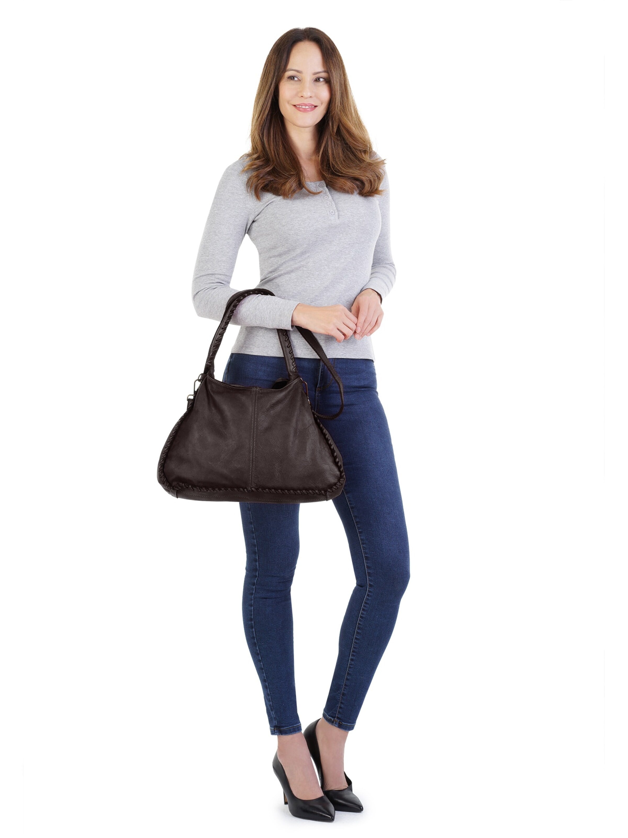 Cabas Samantha Look en marron