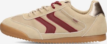 POSH by Poelman Sneakers 'SKYE' in Beige: front