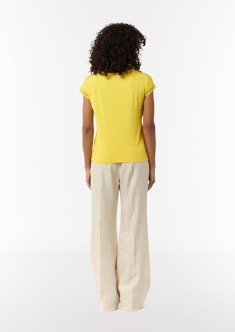 COMMA Shirt in Yellow: back