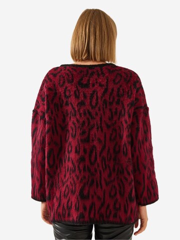 Bianco Lucci - Casaco de malha em vermelho