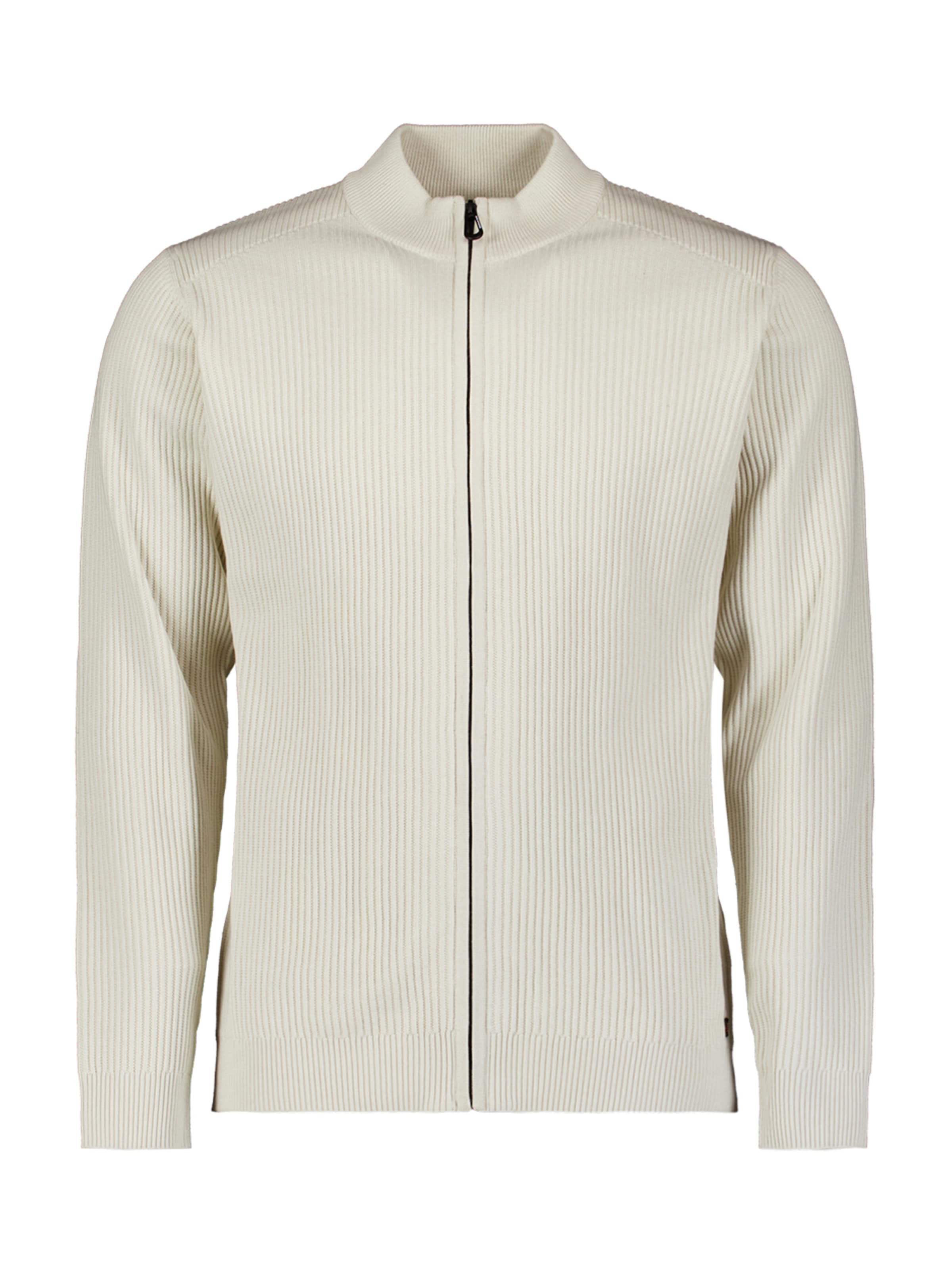 No Excess Плетена жилетка в бяло: отпред