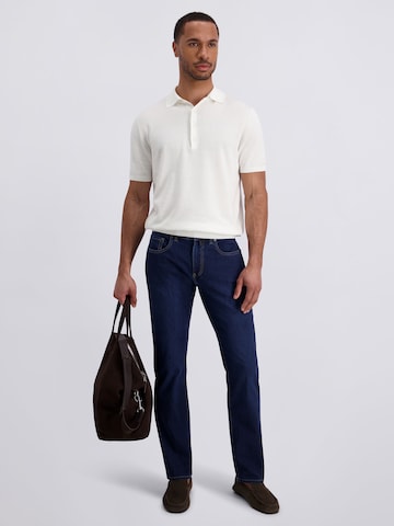 Effilé Jean 'Lyon' PIERRE CARDIN en bleu