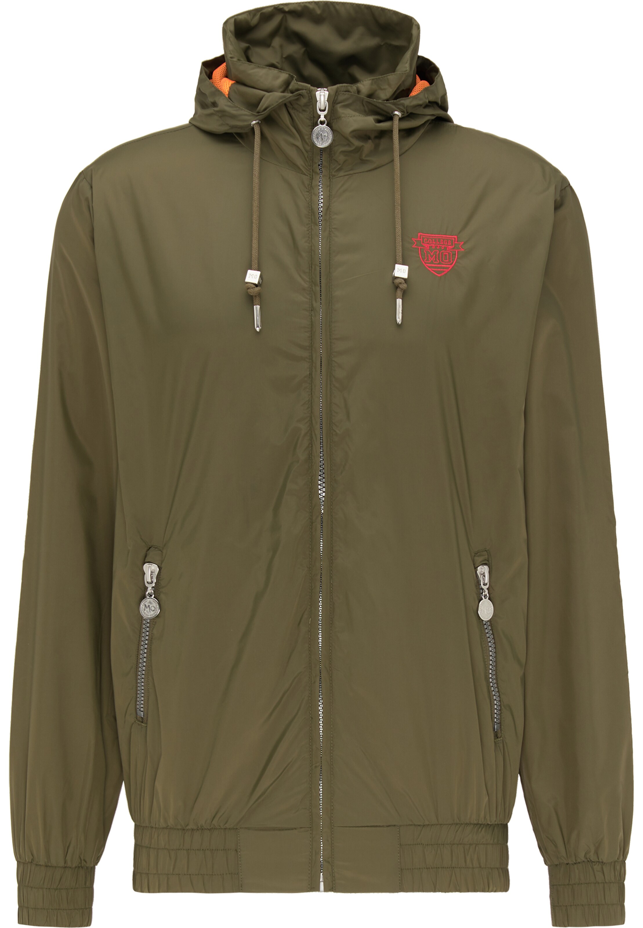 MO Kurtka przejściowa w kolorze zielony: przód