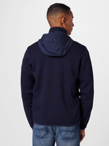 s.Oliver Zip-Up Hoodie in Blue