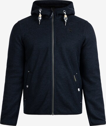 Schmuddelwedda Fleece jacket in Blue: front