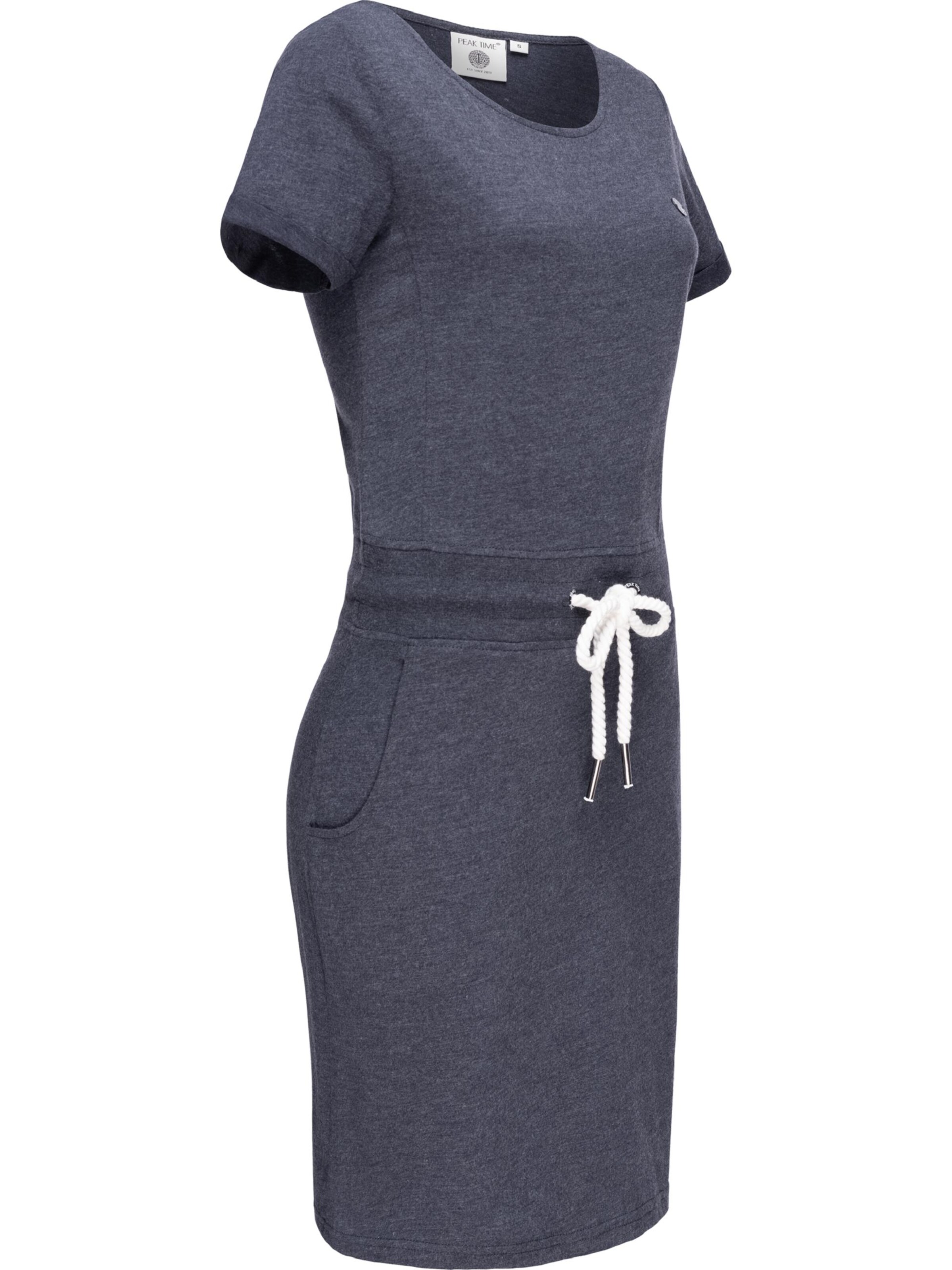 Robe fourreau Peak Time en bleu
