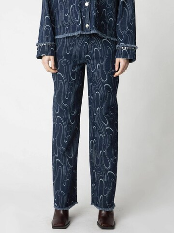 Résumé Regular Jeans 'Teo' in Blue: front