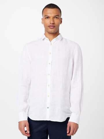 COLOURS & SONS Klasický střih Společenská košile – bílá: přední strana