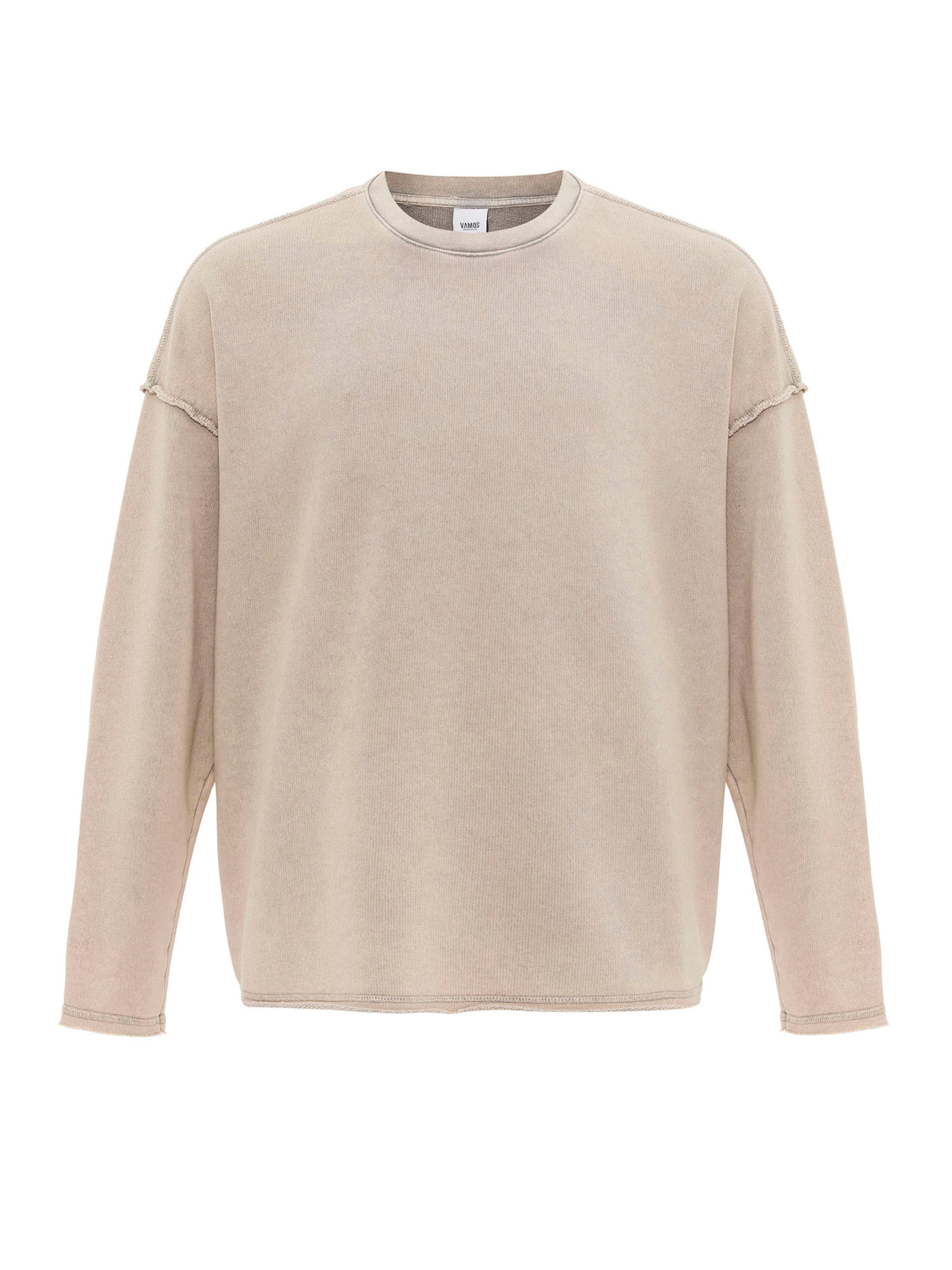 VAMOS CLO Свитшот в Серый: спереди