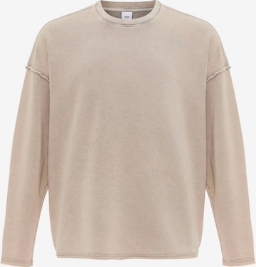 VAMOS CLO Μπλούζα φούτερ σε γκρι: μπροστά