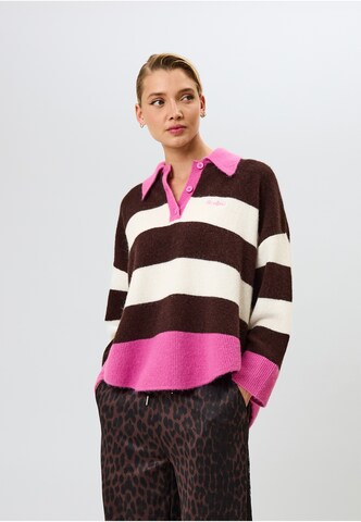 Pull-over 'Maya' OH APRIL en mélange de couleurs : devant